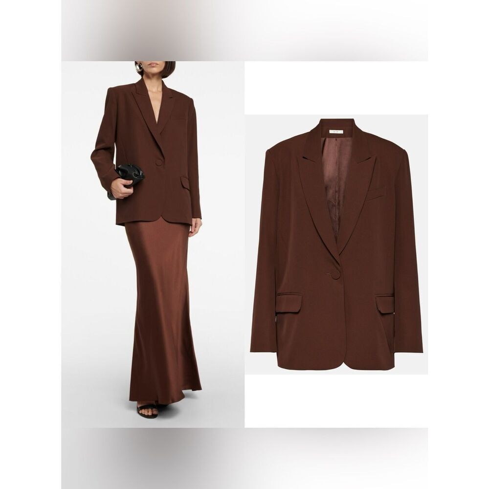 NWT THE SEI Oversized blazer in “Cocoa” brown